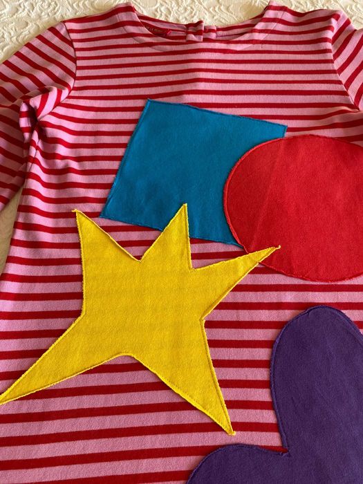 Vestido Agatha Ruiz de la Prada, tamanho 12 anos.