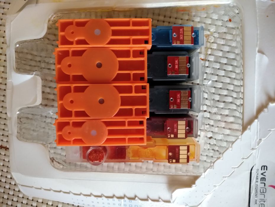 Набір струменевих картриджів для принтерів HP. 364XL.  5штук