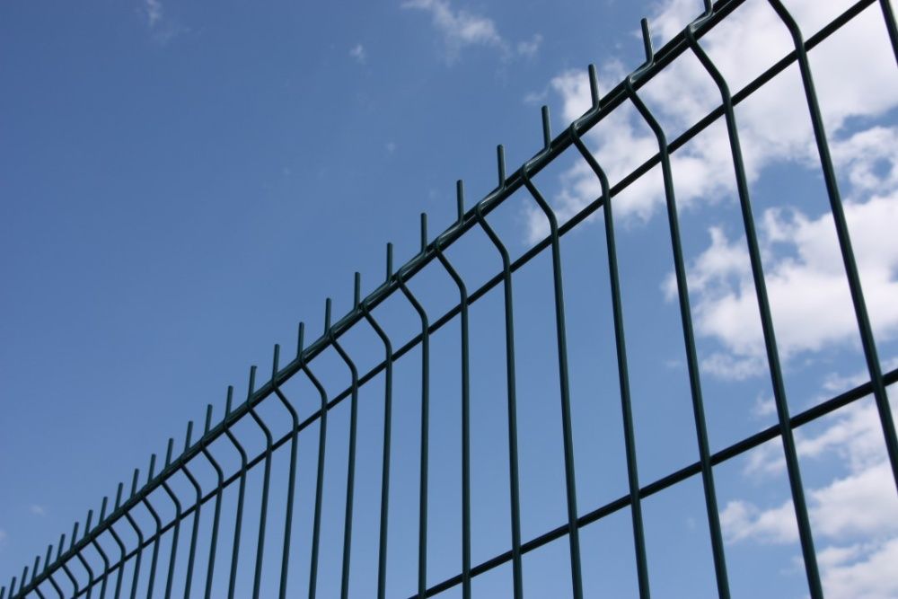 Panel ogrodzeniowy ocynkowany+RAL 123x250 cm fi 4 mm