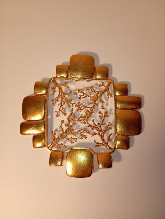 Pendente Prata Dourada