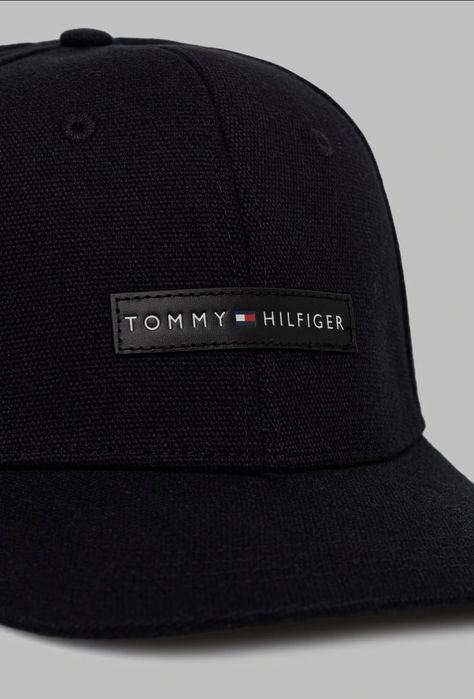Czarna czapka Tommy Hilfiger nowa męska