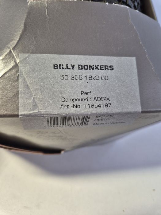 Opona zwijana SCHWALBE Billy Bonkers 18x2.00