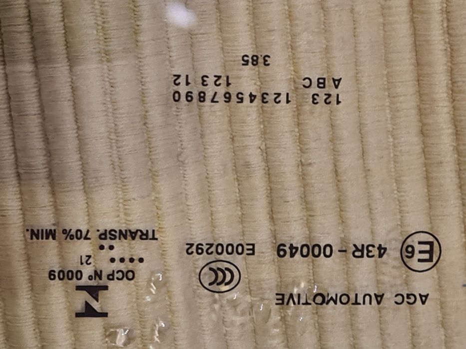 Szyba Toyota Proace Lewa od kierowcy