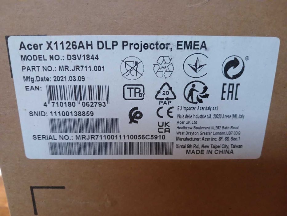 Проектор ACER Новый