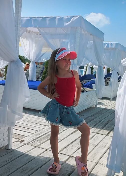 Джинсові шорти(спідниця)