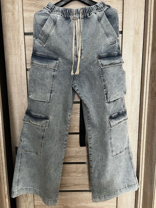 Pants Rick Owens Cargo Blue