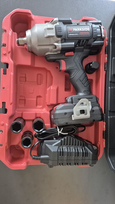 PARKSIDE PERFORMANCE® 20 В / 4 А·ч аккумуляторный ударный гайковерт »P