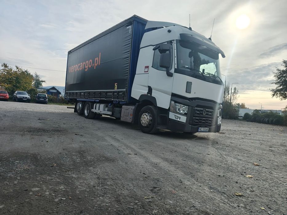 Renault t gama  renault t gama 460 tandem solo firanka plandeka