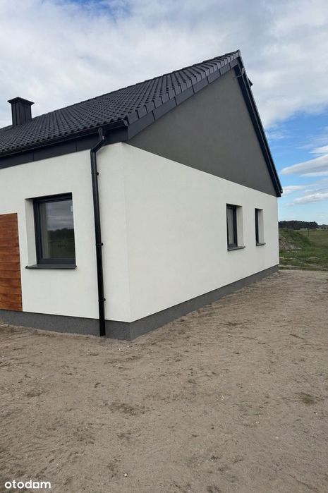 Bliźniak parterowy 92 m2 z dużym ogrodem, Borkowice