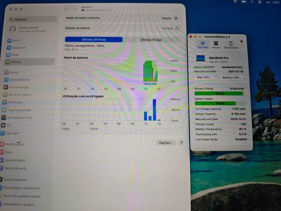 MacBook Pro 16" i9 (Jan 2021) 32GB RAM | SSD 512GB | Office 2024