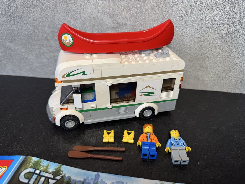 LEGO 60057 Camper Van City klocki zestaw figurki