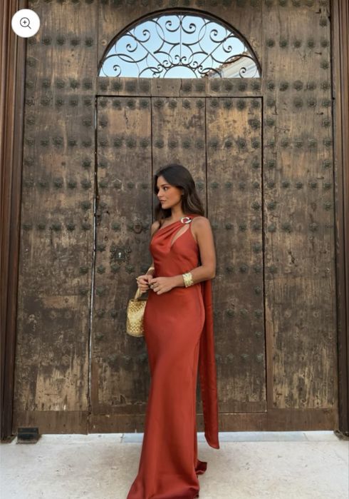 Vestido Terracota
