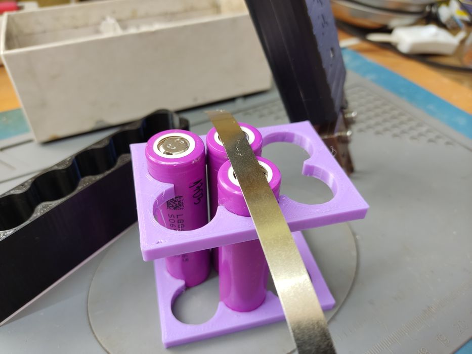 Mocowanie Przyrząd do zgrzewania zgrzewarka Ogniw 18650 / Li ION 3,7V