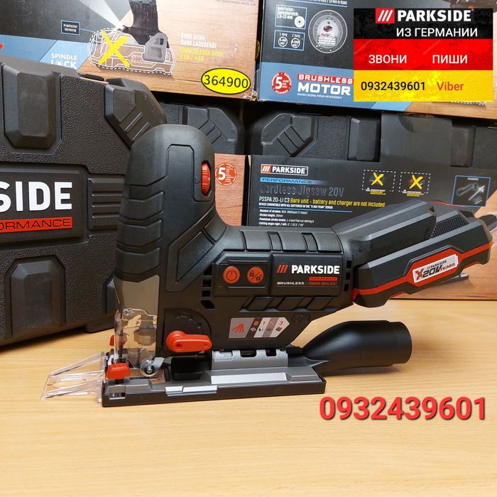 Аккумуляторный лобзик из ГЕРМАНИИ Parkside Performance PSSPA 20 C3