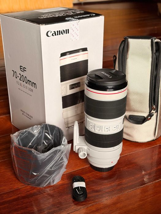 Lente CANON 70-200mm 2.8L IS III USM