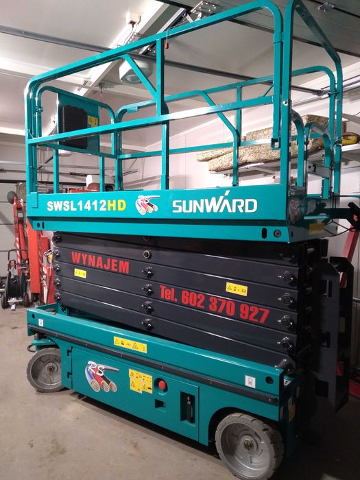 podnośnik nożycowy Września