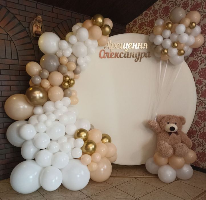 Фотозони,гелієві кульки .