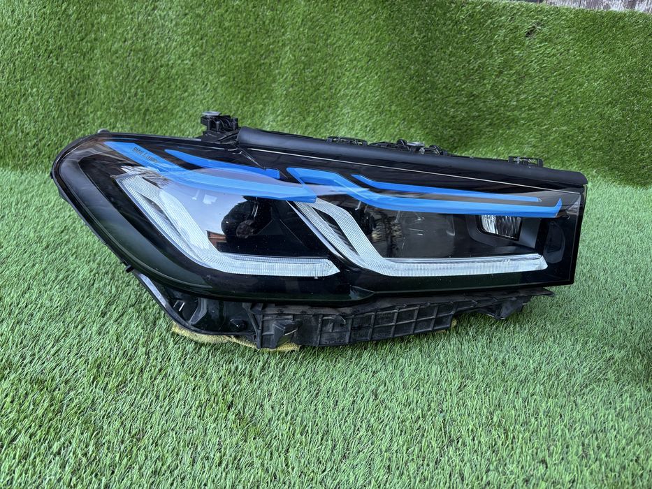 Фары фари BMW G30 G31 F90 M5 LASER Shadow line оригинал