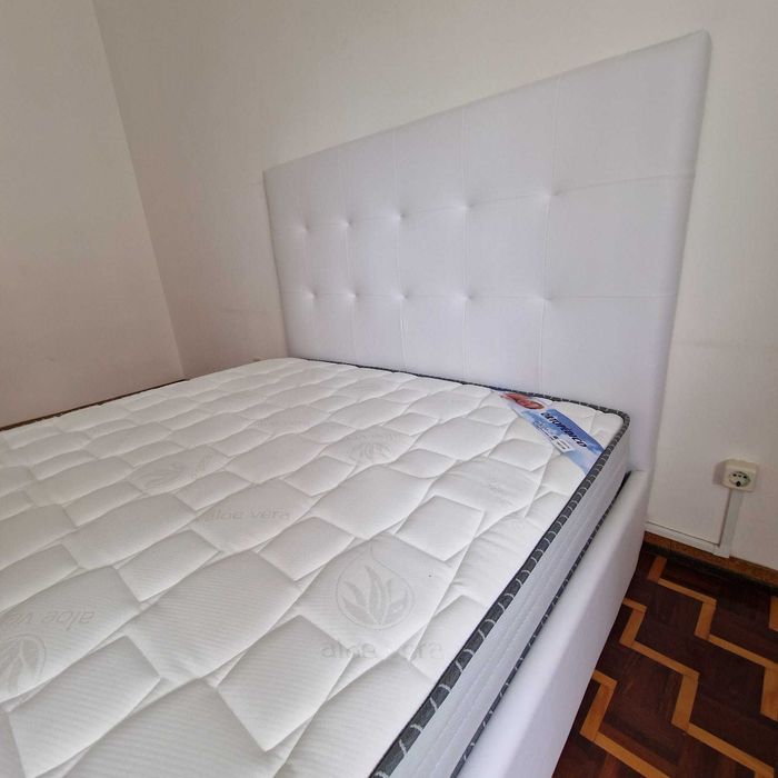 Camas de Casal Estofadas de Luxo 199€ Disp. em Várias Cores! 190x140m!