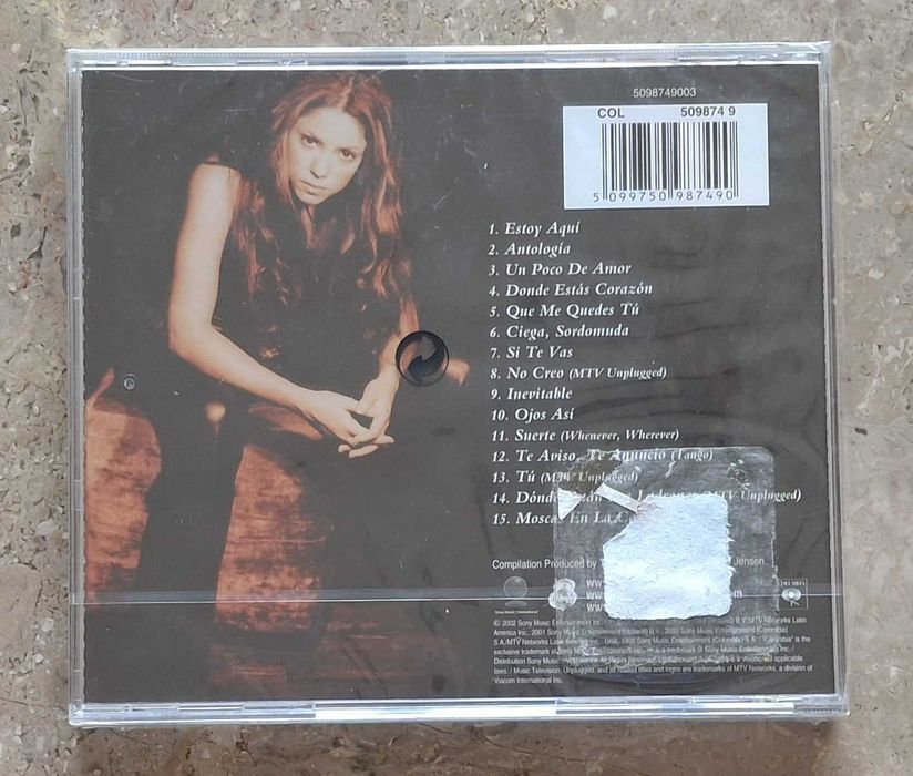 Shakira - CD - Grandes êxitos (novo e selado)
