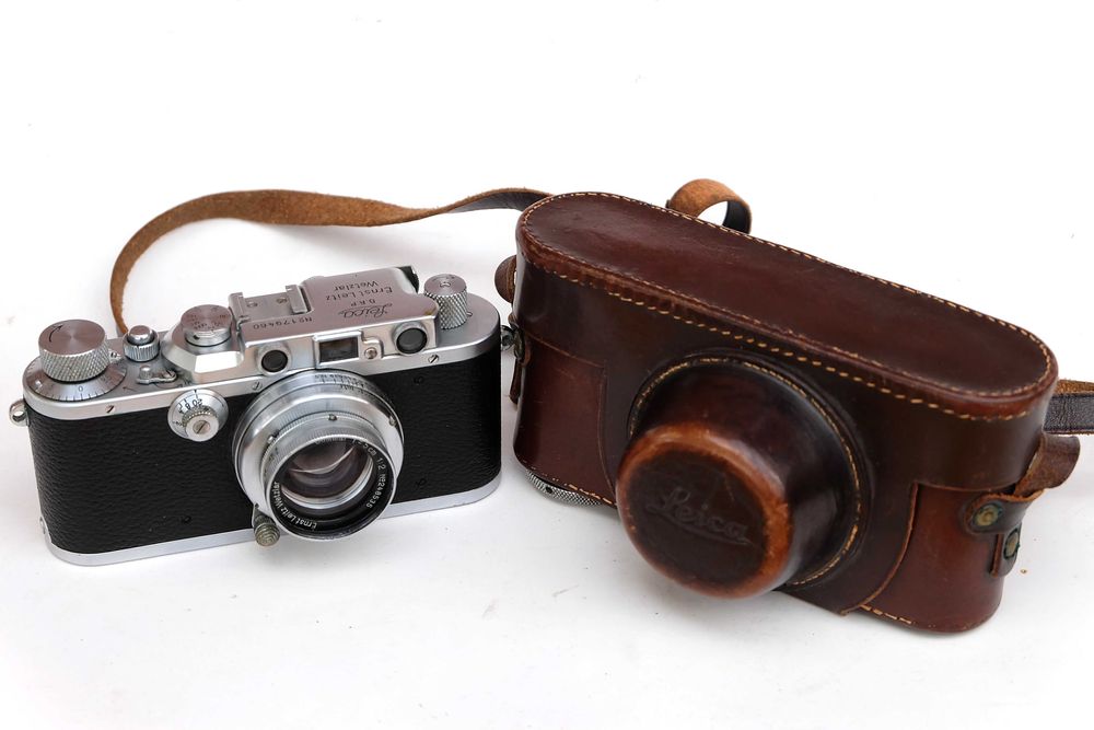 Leica IIIa 1935 год объектив Summar f=5 cm 1:2
