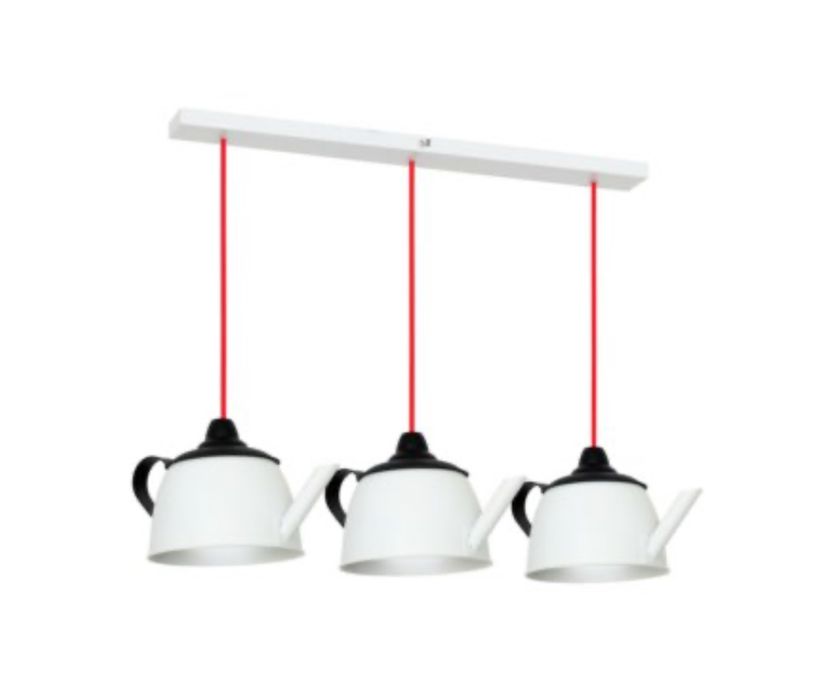Lampa żyrandol czajniczki