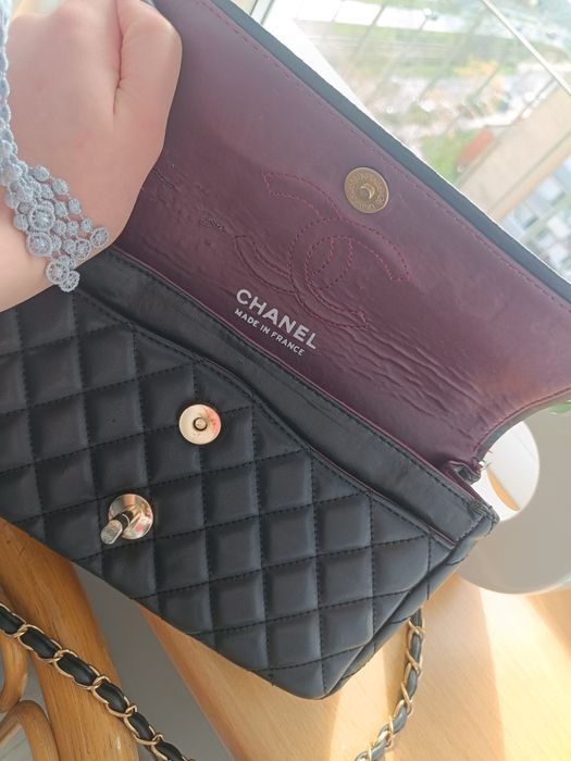 Czarna torebka Chanel