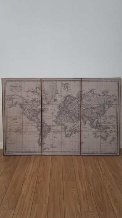 Mapa Mundo Vintage