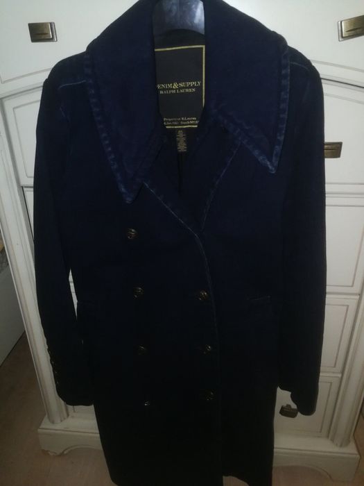 Пальто джинсовое Ralf Lauren . Размер s , оригинал .