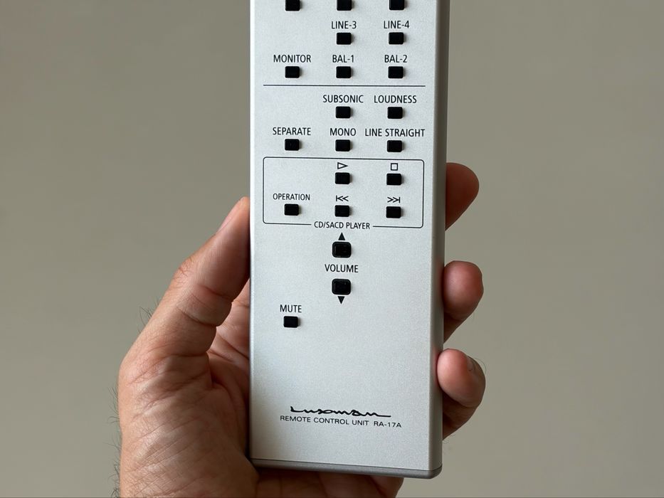 Amplificador LUXMAN L-550AX, como novo