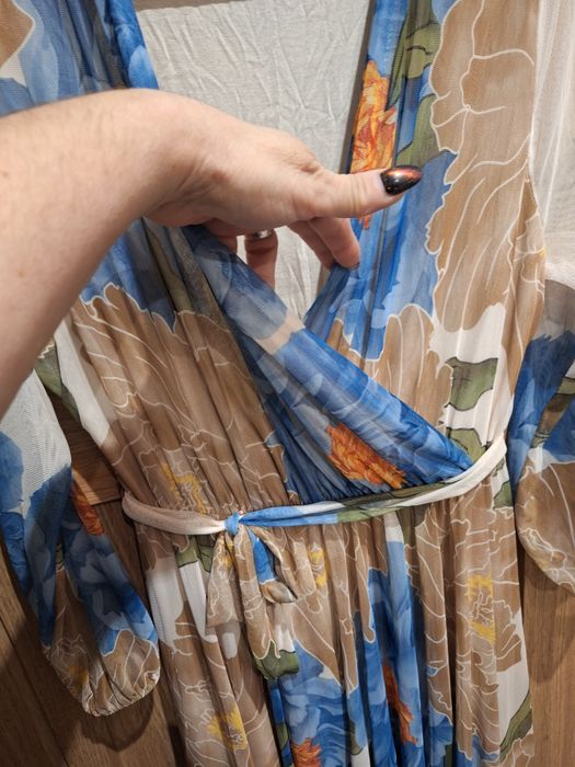 Nowa cudowna sukienka 46/48 święta sylwestra bal