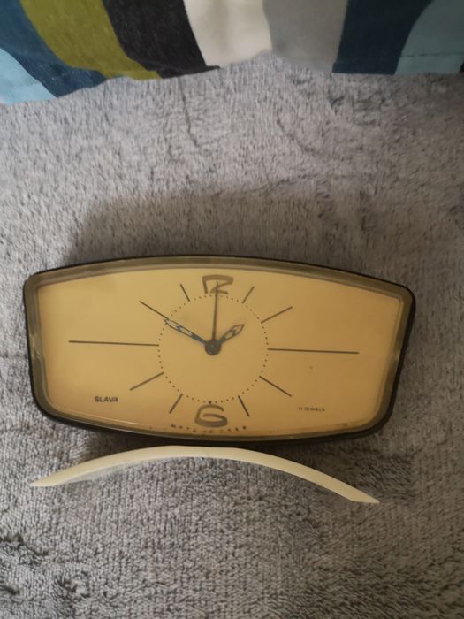 Budzik Slava.Z lat 60-tych PRL-u.