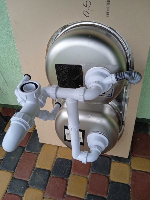 Zlewozmywak dwukomorowy