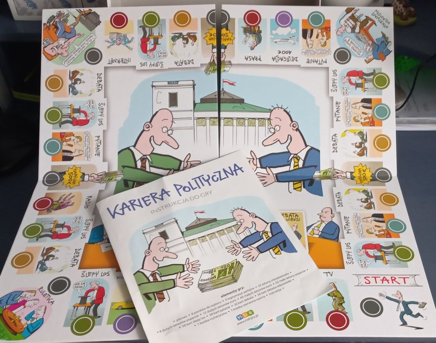 gra planszowa KARIERA Polityczna
