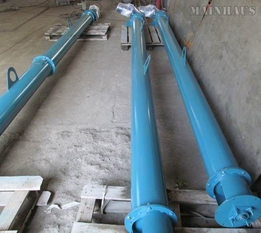 Спецтехника погрузчик цемента винтовой конвейер шнек с приводом. новый