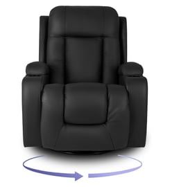 Fotel z funkcją relax i masażem rozkładany dowoz