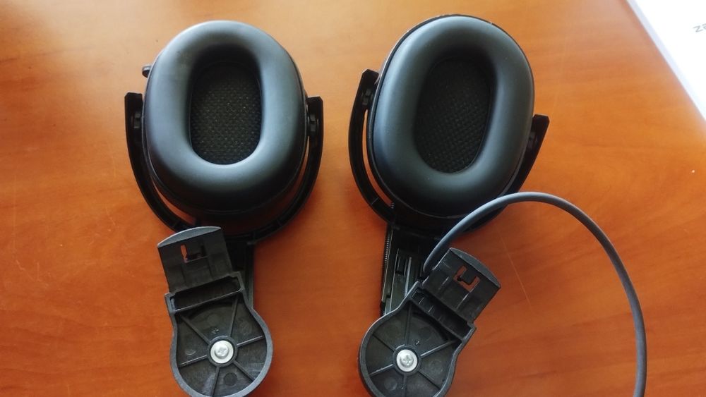 Ochronniki słuchu nachełmowe zenkler bluetooth radio