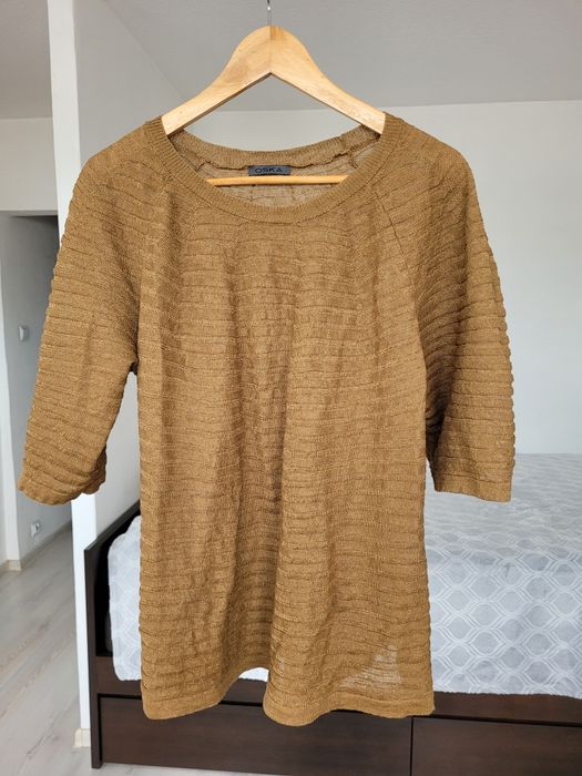 Lniany sweterek OSKA 3/38/M/onesize