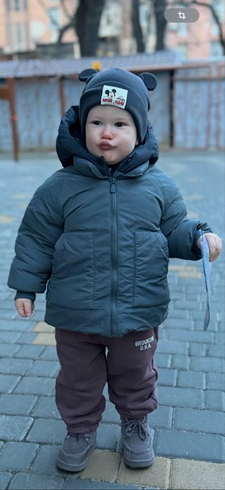 Зимняя куртка zara 92