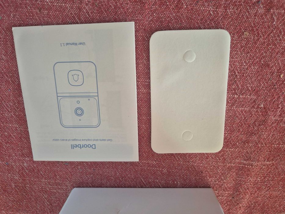 Videodomofon WiFi czarny