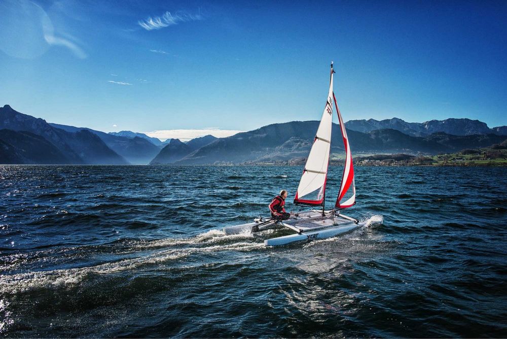 Katamaran XCat składany 3 osobowy