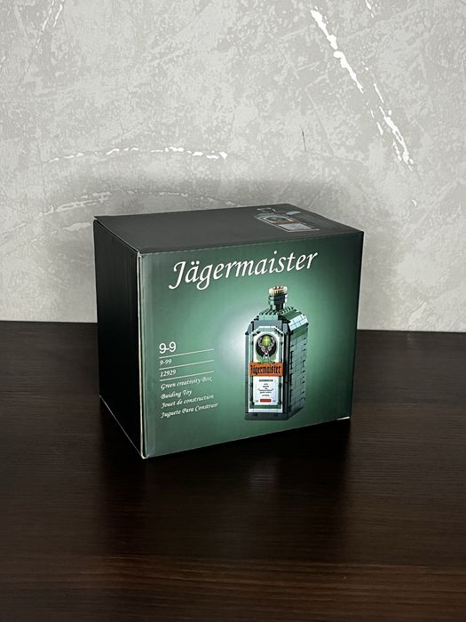 Конструктор LEGO Jägermeister – легендарна пляшка з 238 деталей | Подарунок для справжніх фанатів