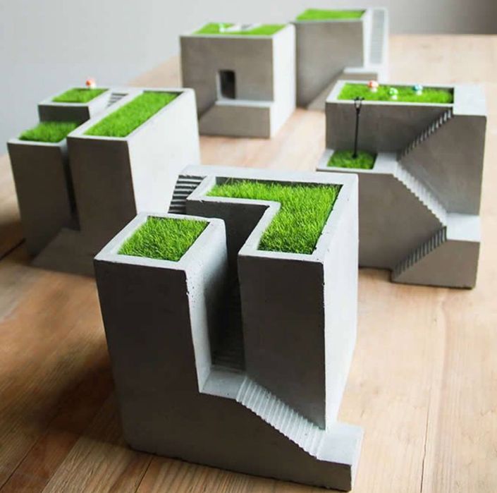 Кашпо дизайнерське.