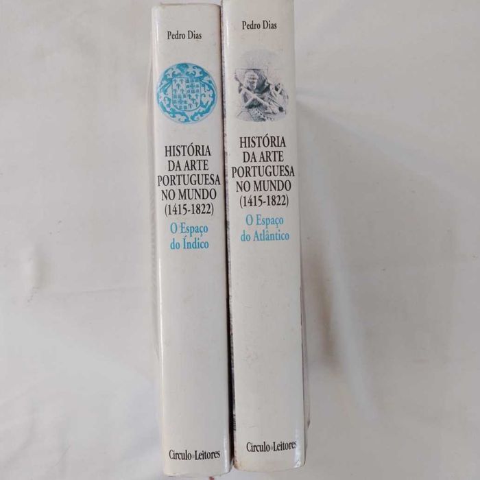 HISTÓRIA DA ARTE PORTUGUESA NO MUNDO (1415-1822) Autor   Pedro Dias  Editora     Circulo de Leitores 1999