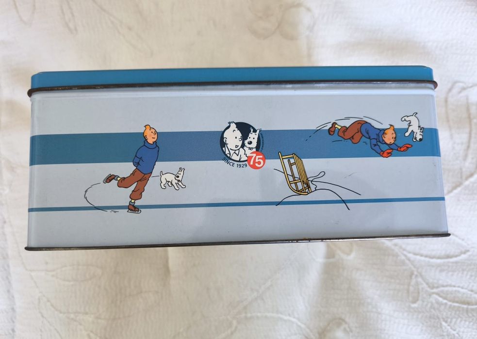 Caixa coleção Tintim.
