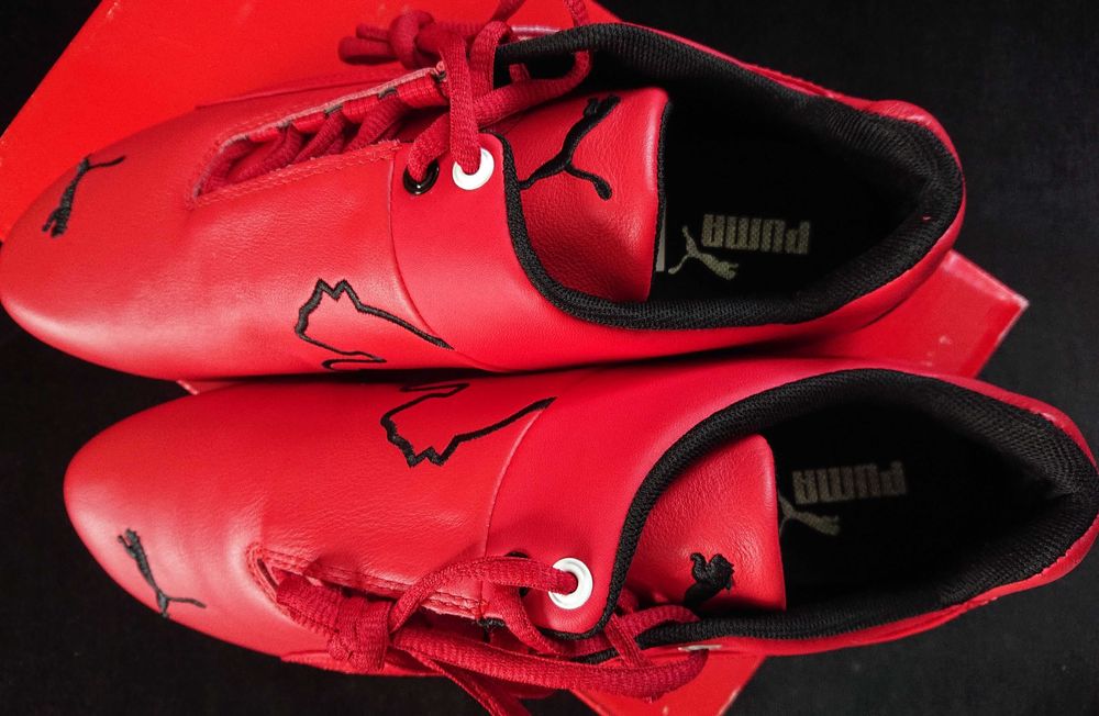 Buty Puma Future Cat Leather SF 305735 Rosso Corsa rozm. 41,5 (26,5cm)