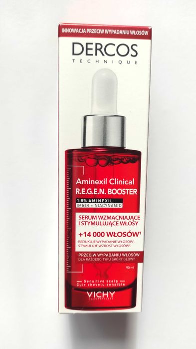 Serum wzmacniające i stymulujące włosy Dercos Vichy Aminexil Clinical