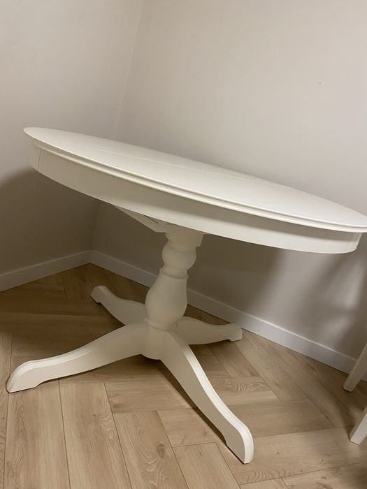 Stół ikea okragly/owalny ROSENTORP
