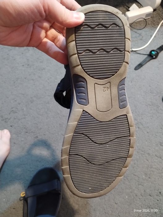Sandały męskie rozmiar 42,  wkładka 27cm