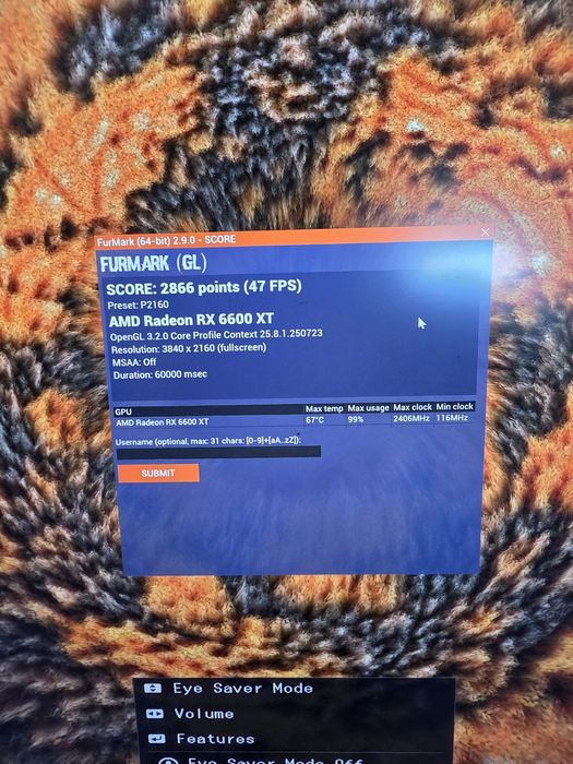 MSI Radeon RX 6600XT64739070211714123